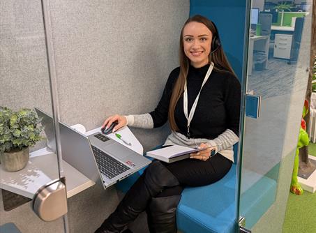 Return to the office prompts meeting pods boom at growing company